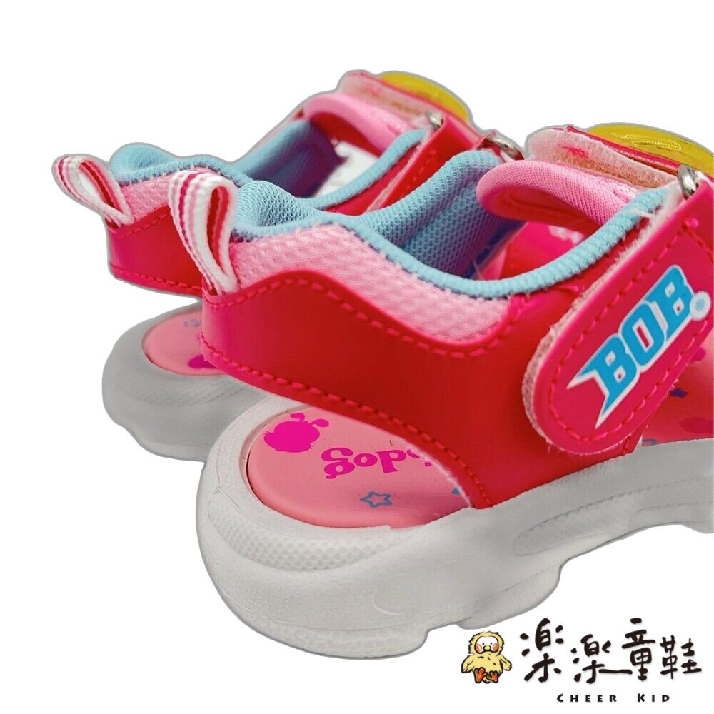 台灣製巴布豆電燈涼鞋-粉色-圖片-3