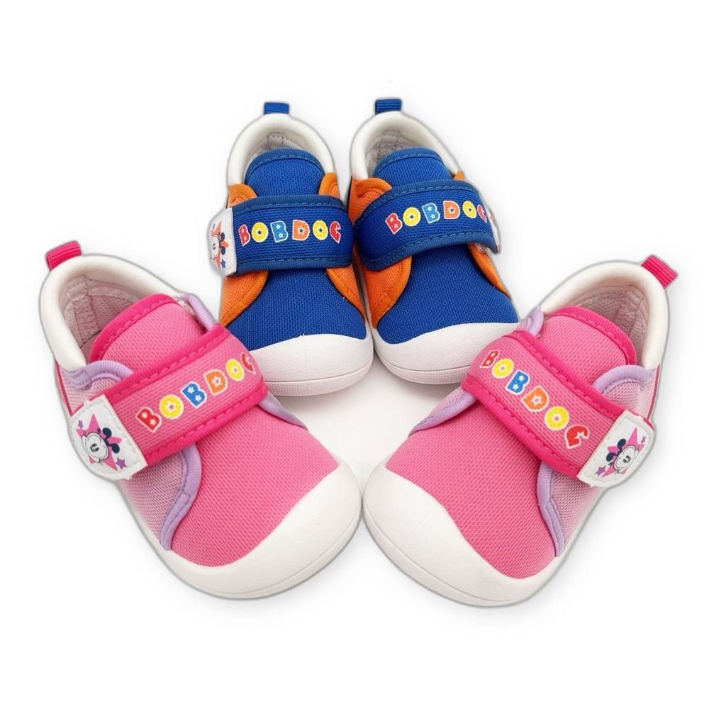 C093-2-【斷碼出清不退不換】巴布豆護趾學步鞋-兩色可選