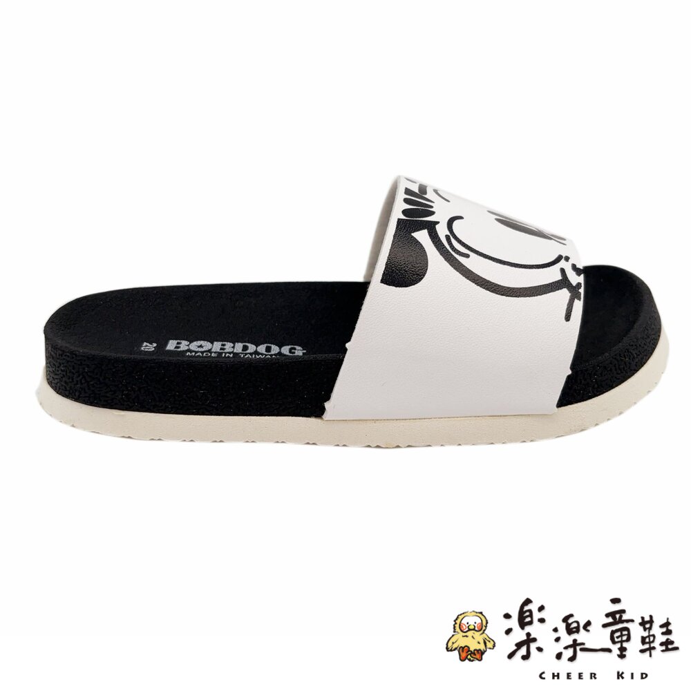 【斷碼出清不退不換】台灣製巴布豆親子款拖鞋-圖片-1