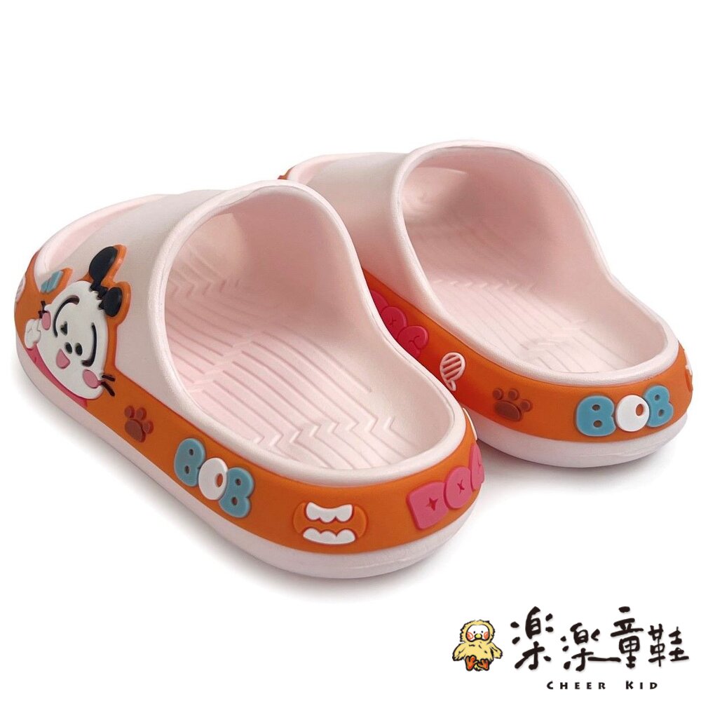 巴布豆圖案拖鞋-粉色-圖片-3