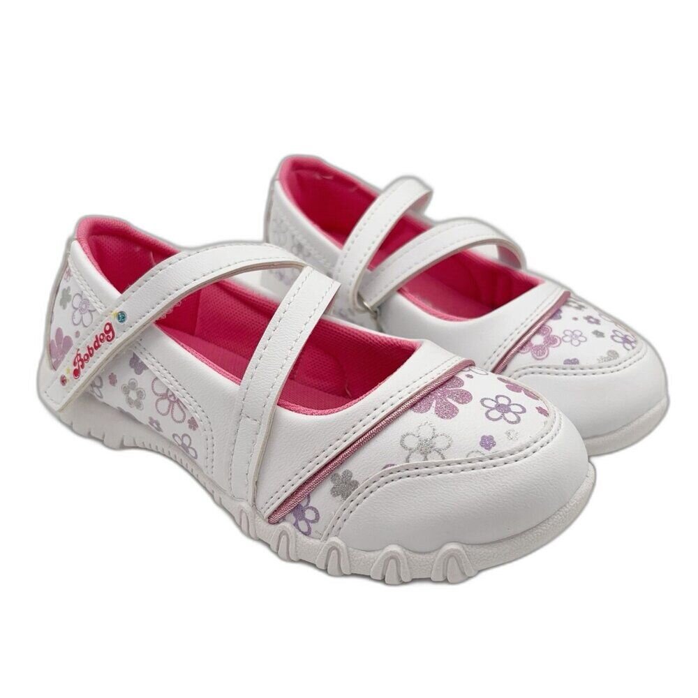 C117-1-台灣製氣質繞帶皮鞋-白色