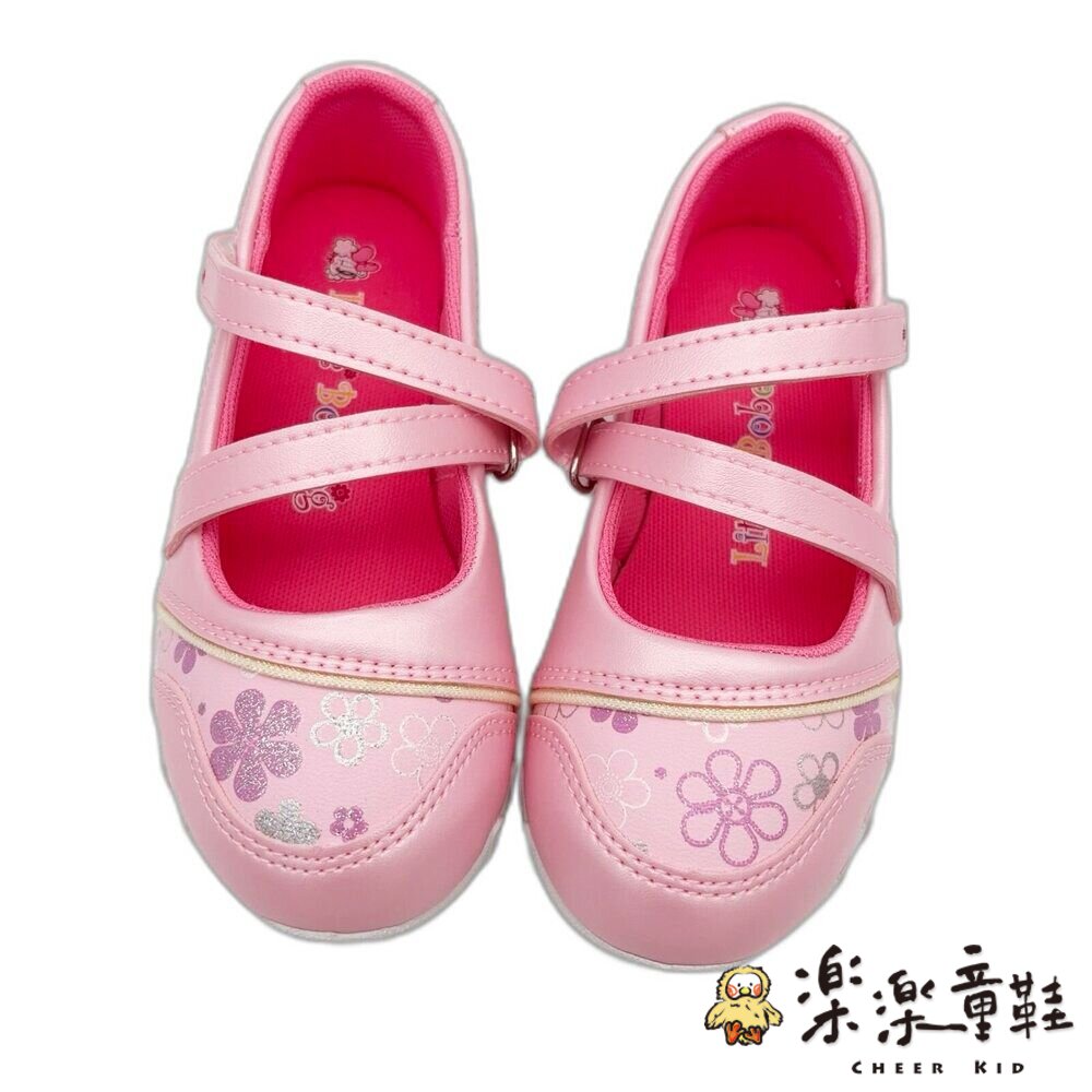 台灣製氣質繞帶皮鞋-粉色-圖片-1