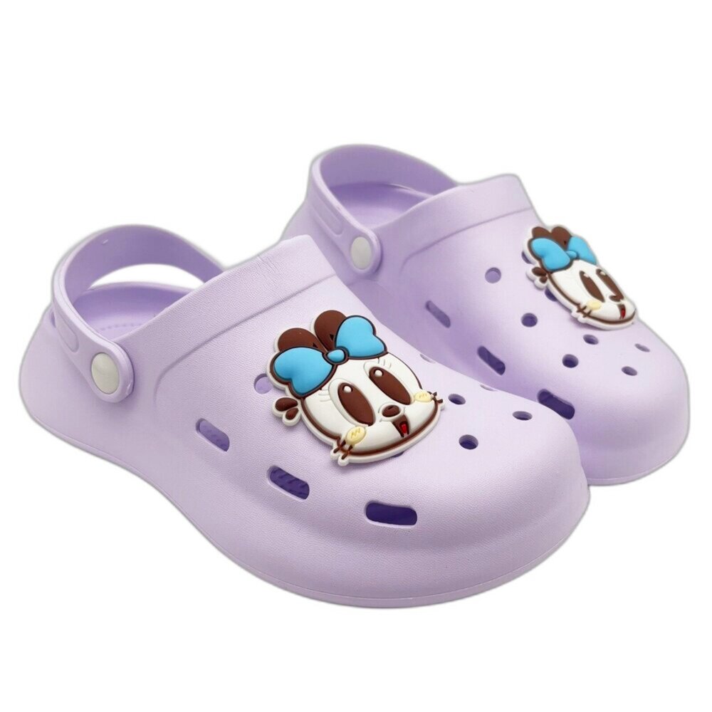 C133-2-可愛女大童防水涼拖鞋