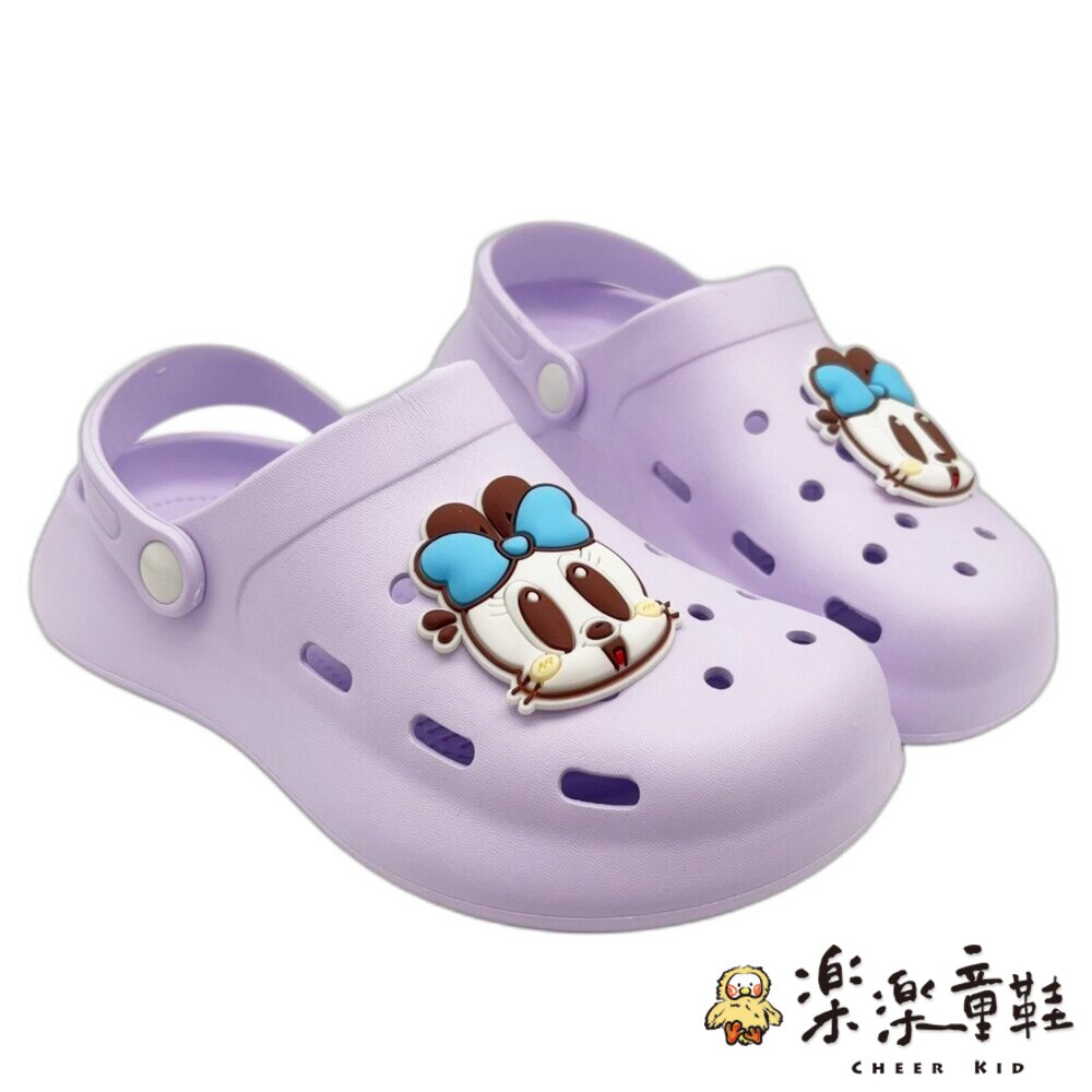 C133-2-可愛女大童防水涼拖鞋