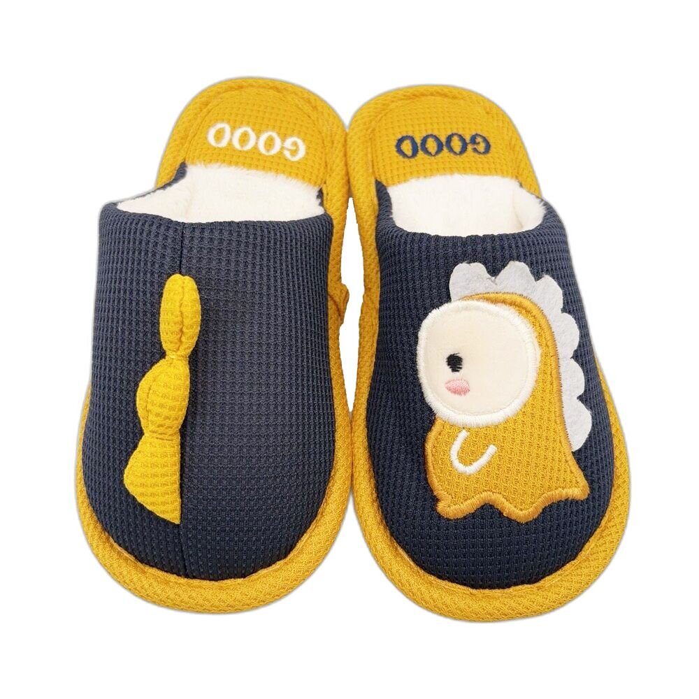 C135-3-可愛恐龍兒童室內拖鞋