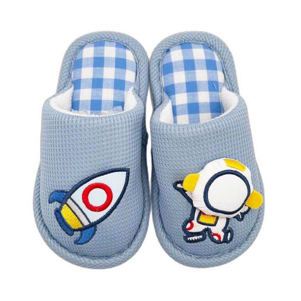 C136-1-男童可愛輕量室內拖鞋