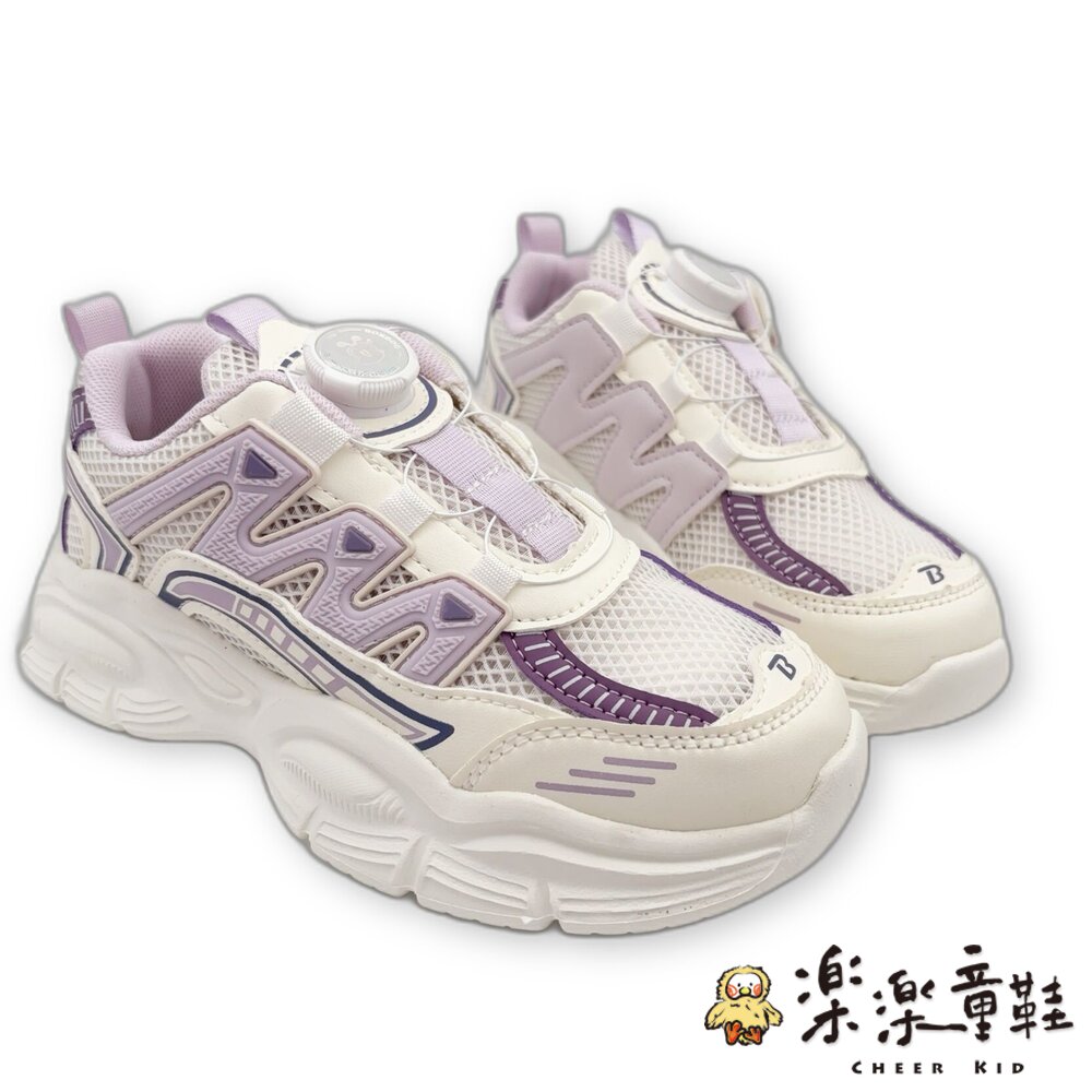 女童輕量旋轉扣運動鞋