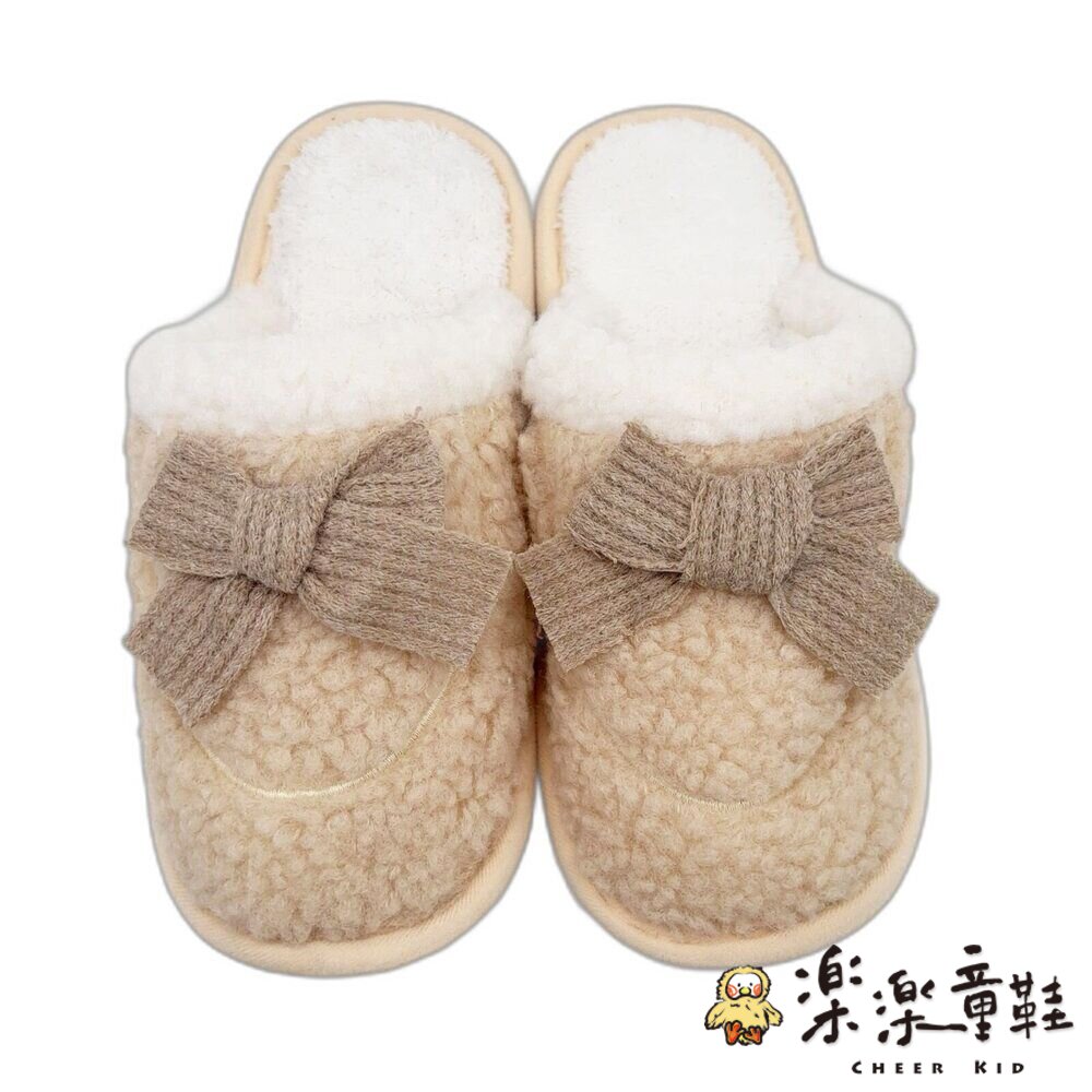 女大童保暖拖鞋