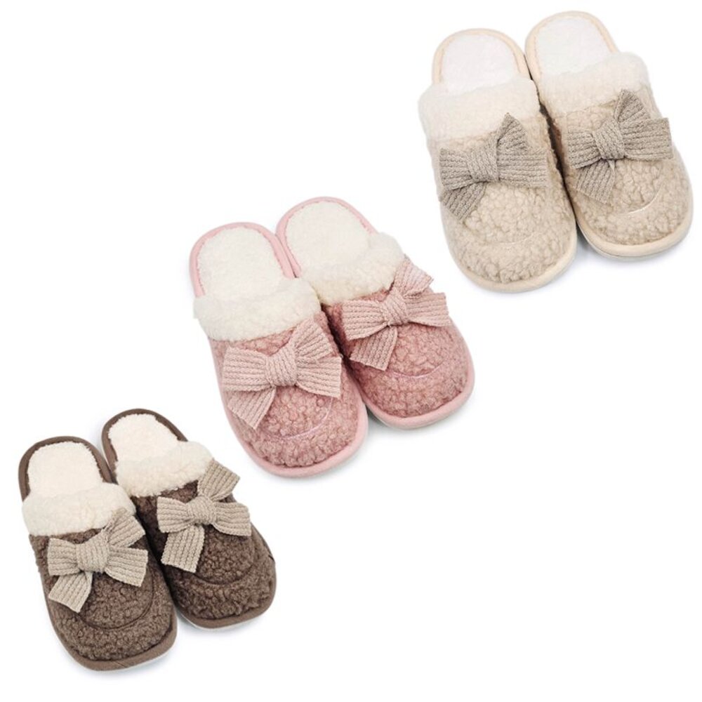 C150-可愛保暖室內拖鞋-三色可選