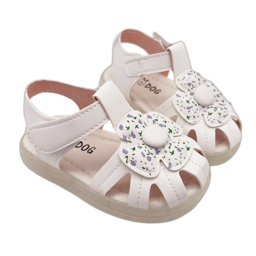 C153-4-小童花花電燈涼鞋