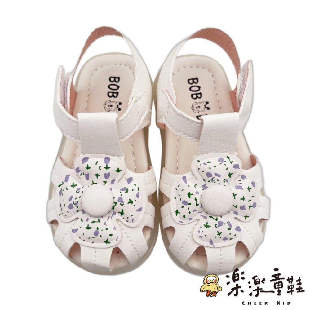 小童花花電燈涼鞋-圖片-1