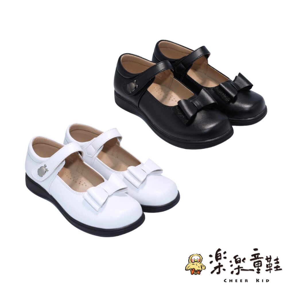 巴布豆素色皮鞋兩色可選