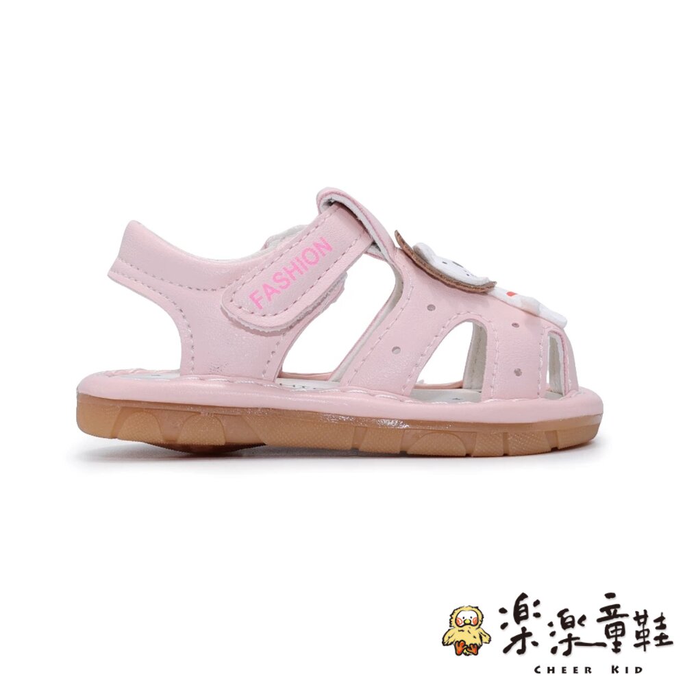 可愛獅子嗶嗶護趾涼鞋 多色可選-圖片-5