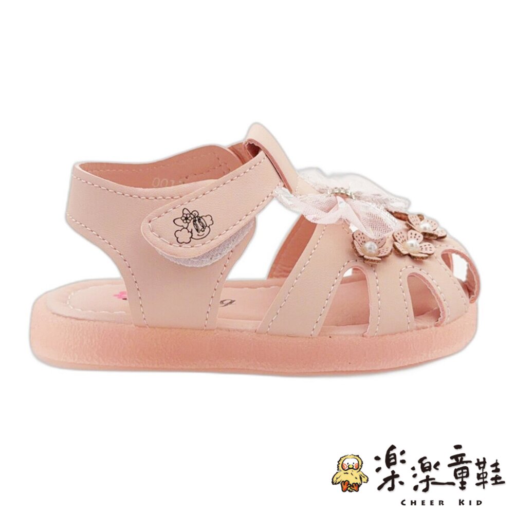 優雅漂亮蝴蝶結女童涼鞋-圖片-2