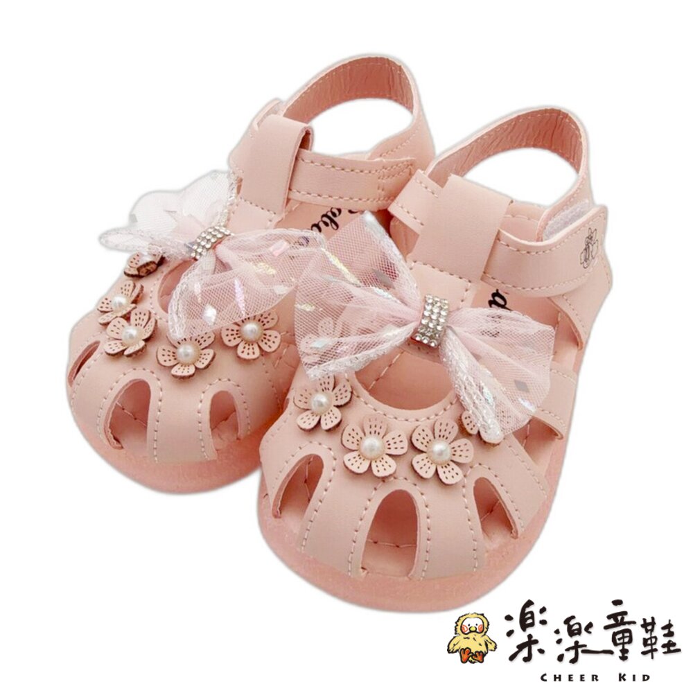 優雅漂亮蝴蝶結女童涼鞋-圖片-6