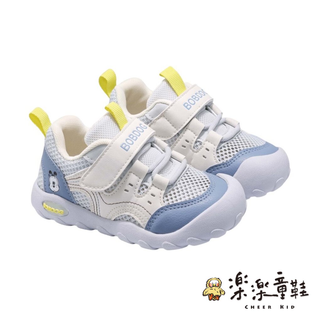巴布豆超Q魔鬼氈透氣運動鞋-圖片-2