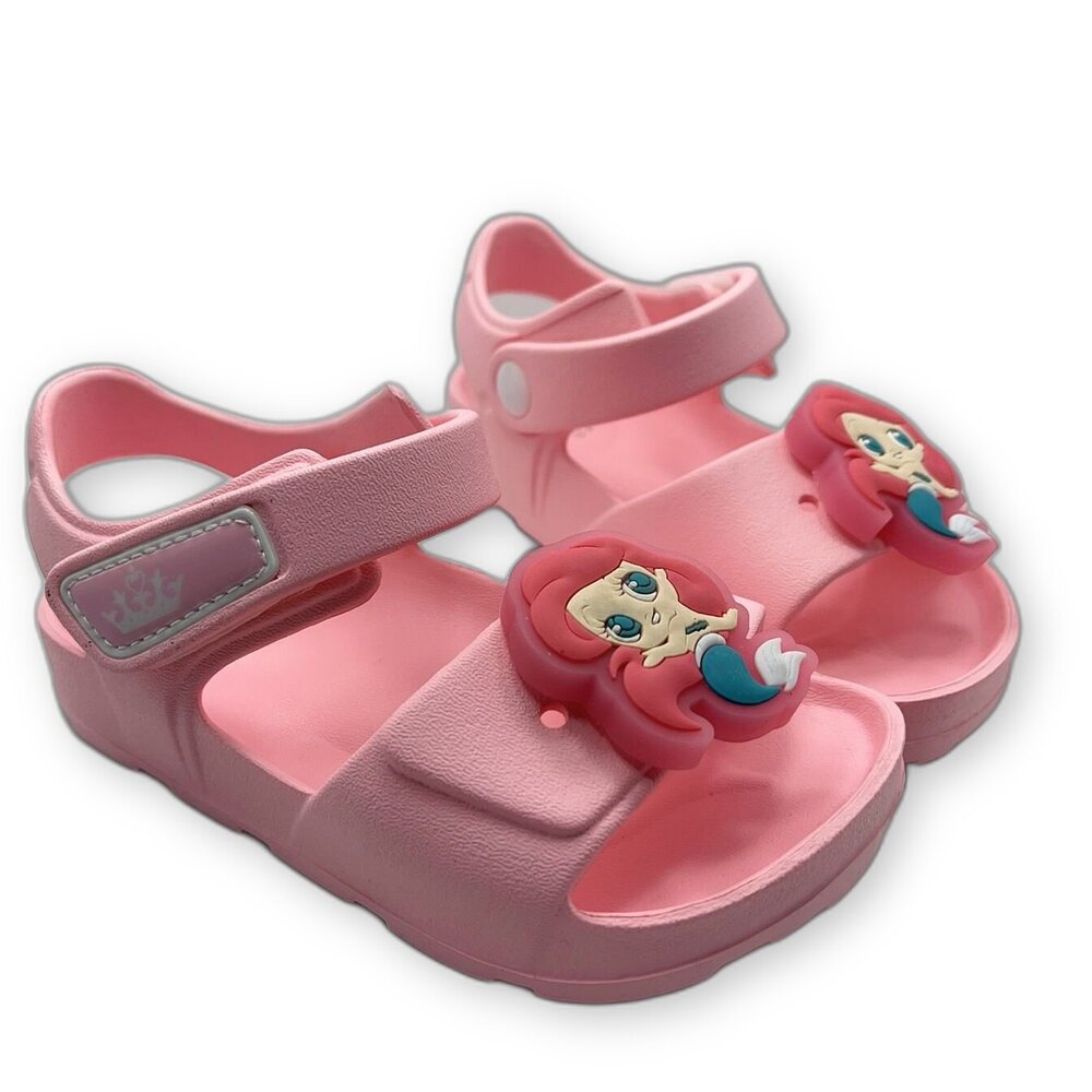 D118-2-MIT小美人魚電燈涼拖鞋