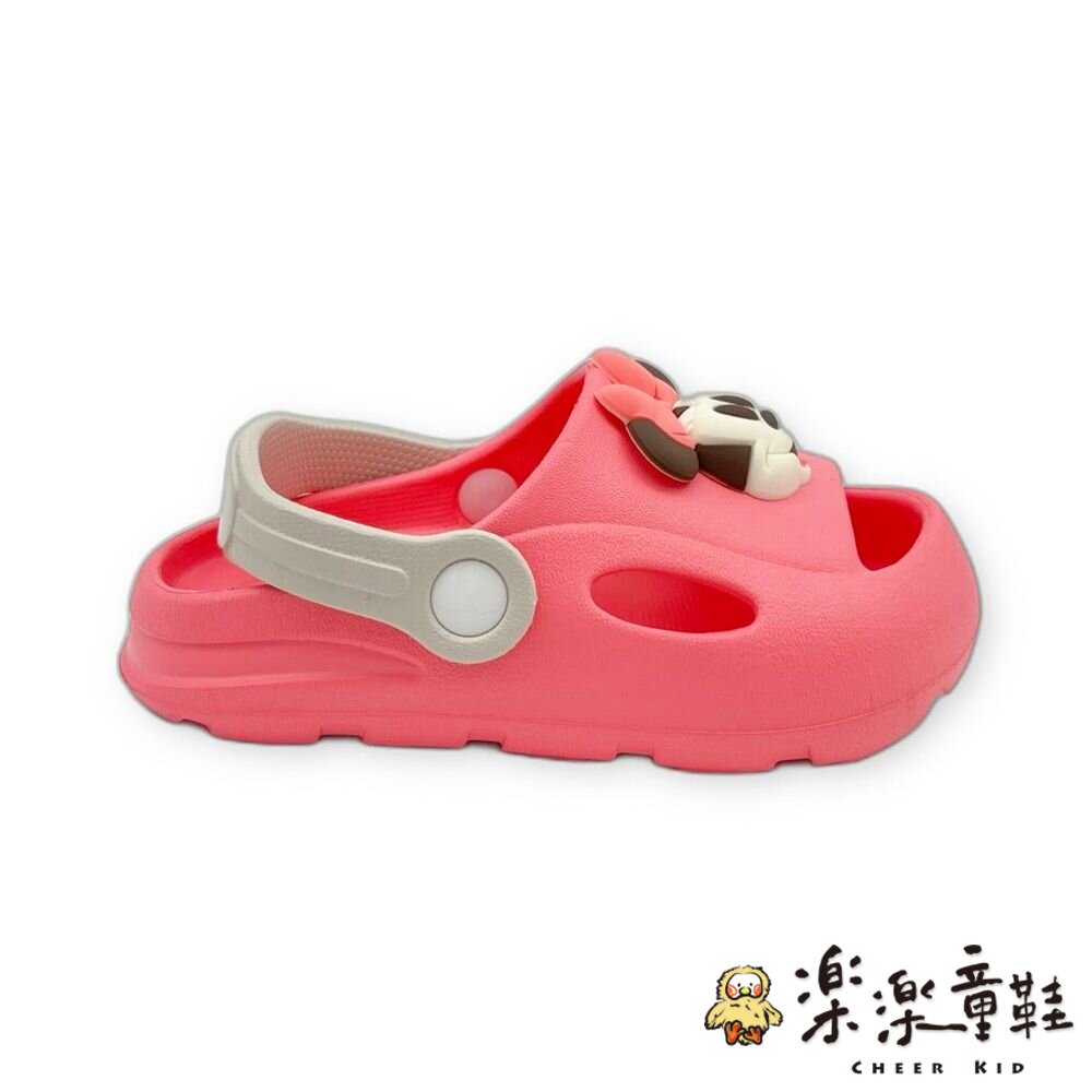 米妮女童護趾拖鞋-圖片-1