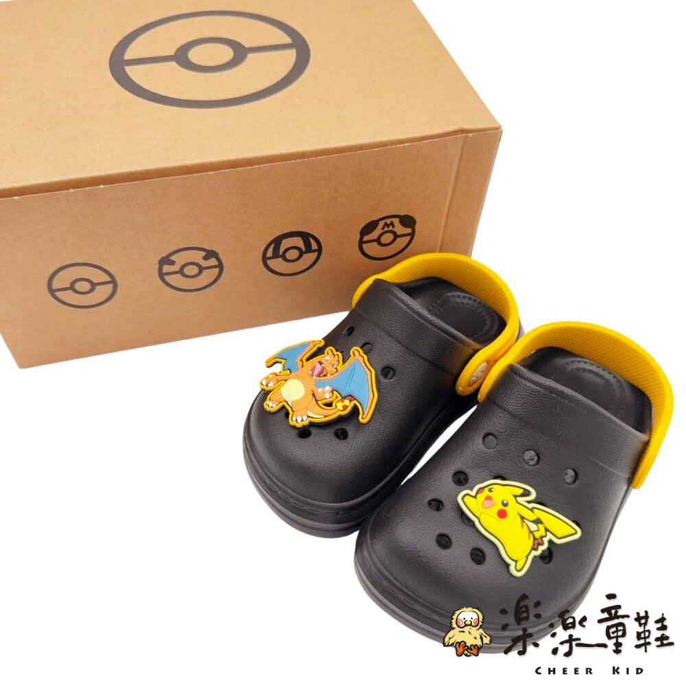 台灣製寶可夢兩穿洞洞鞋-圖片-6