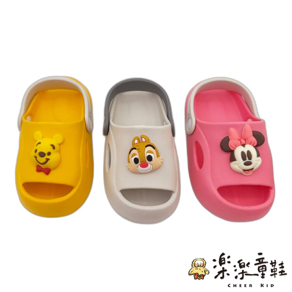 台灣製DISNEY迪士尼厚底拖鞋-圖片-1