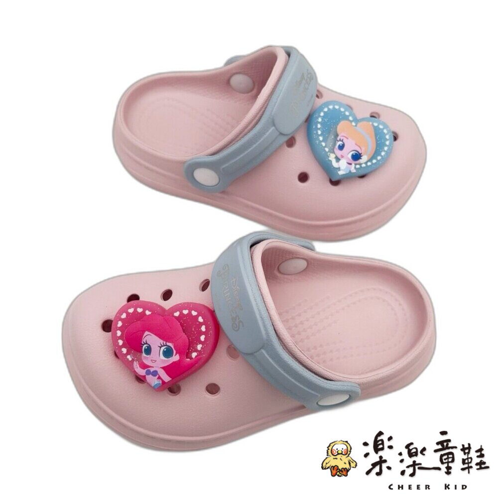 台灣製迪士尼公主電燈涼鞋-圖片-1