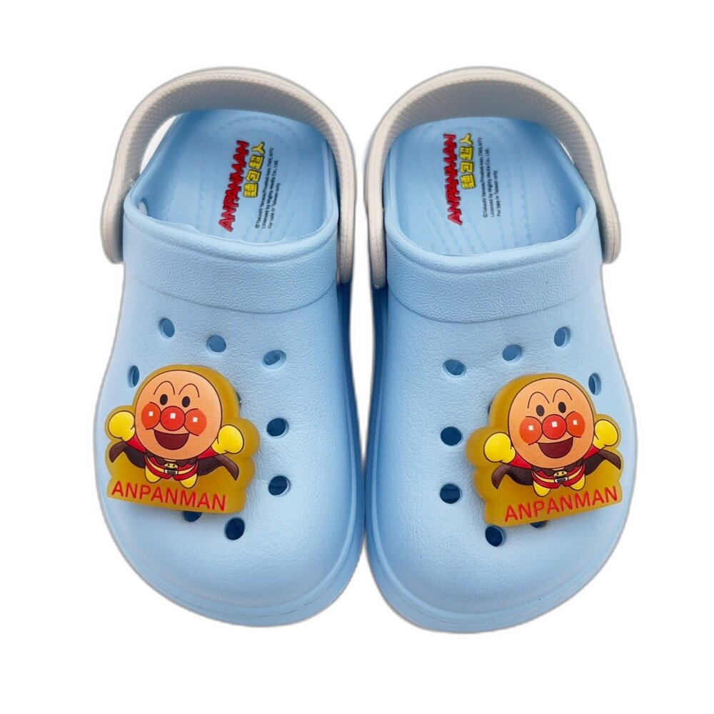 D137-台灣製麵包超人電燈洞洞鞋