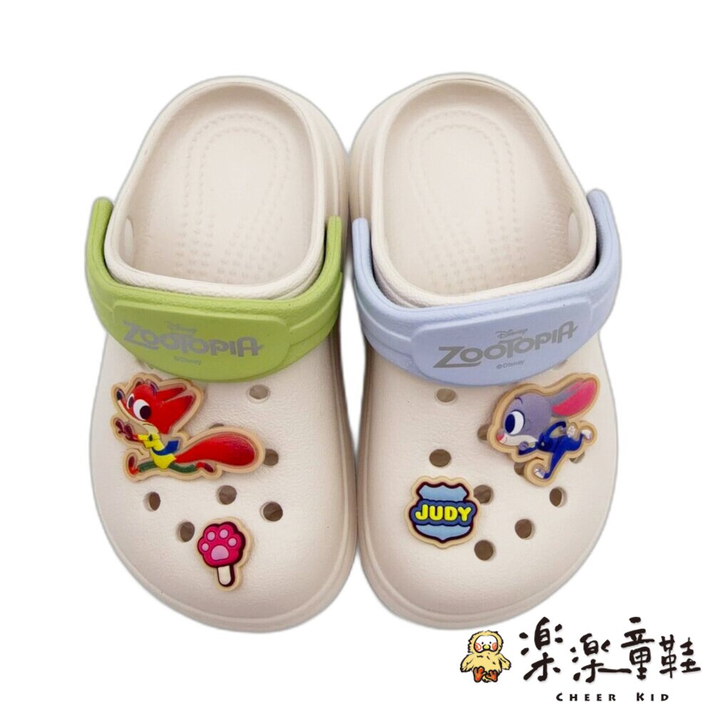 D143-1 - MIT動物方城市尼克茱蒂涼拖鞋