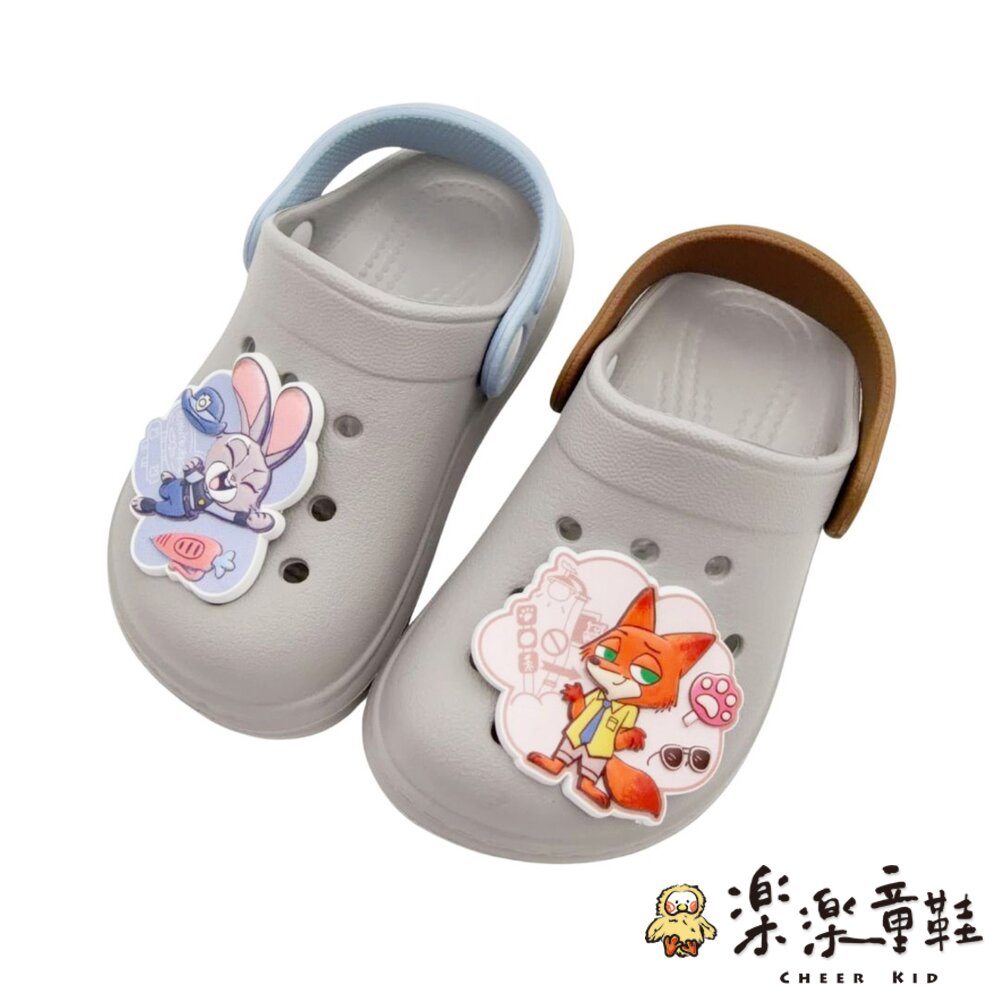 台灣製動物方城市透氣洞洞鞋 涼鞋-圖片-6