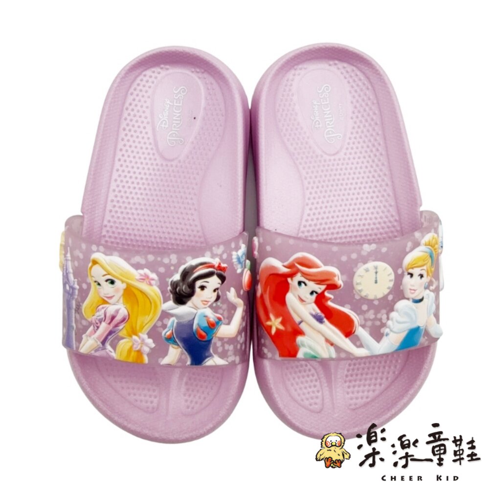 D154-台灣製迪士尼公主卡通拖鞋