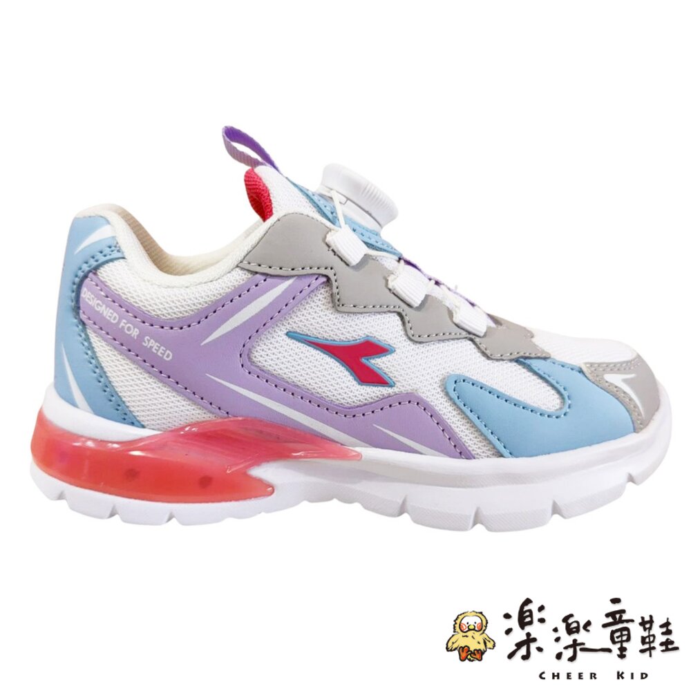 Diadora中童旋轉扣輕量電燈鞋-圖片-2