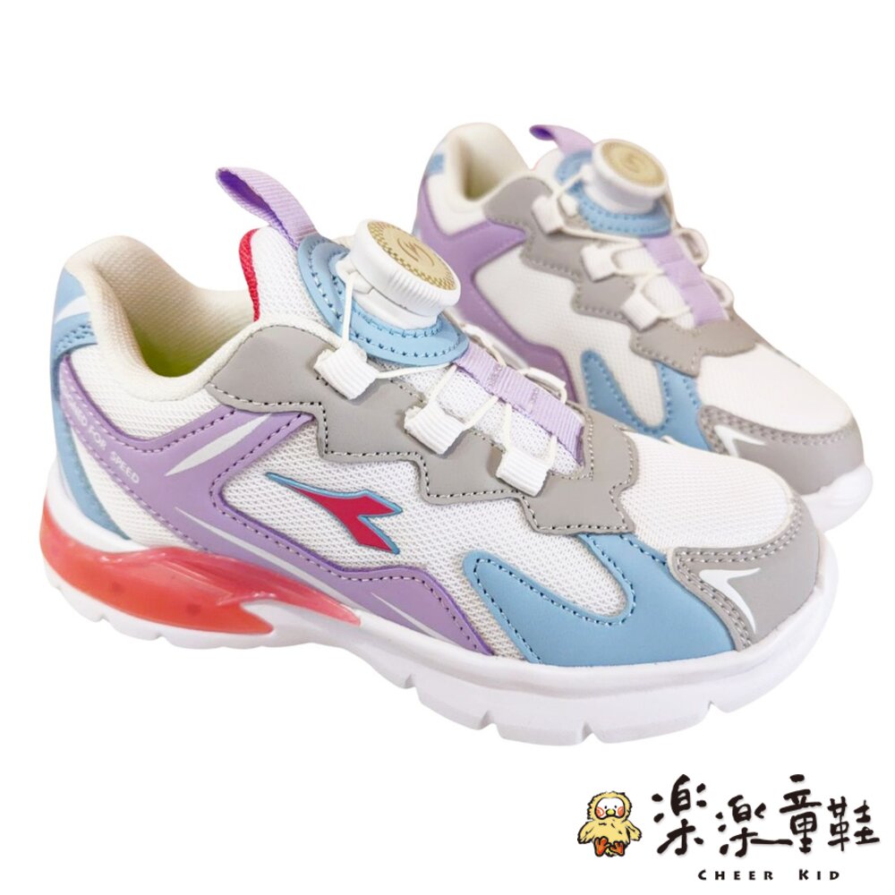 DA005-Diadora中童旋轉扣輕量電燈鞋