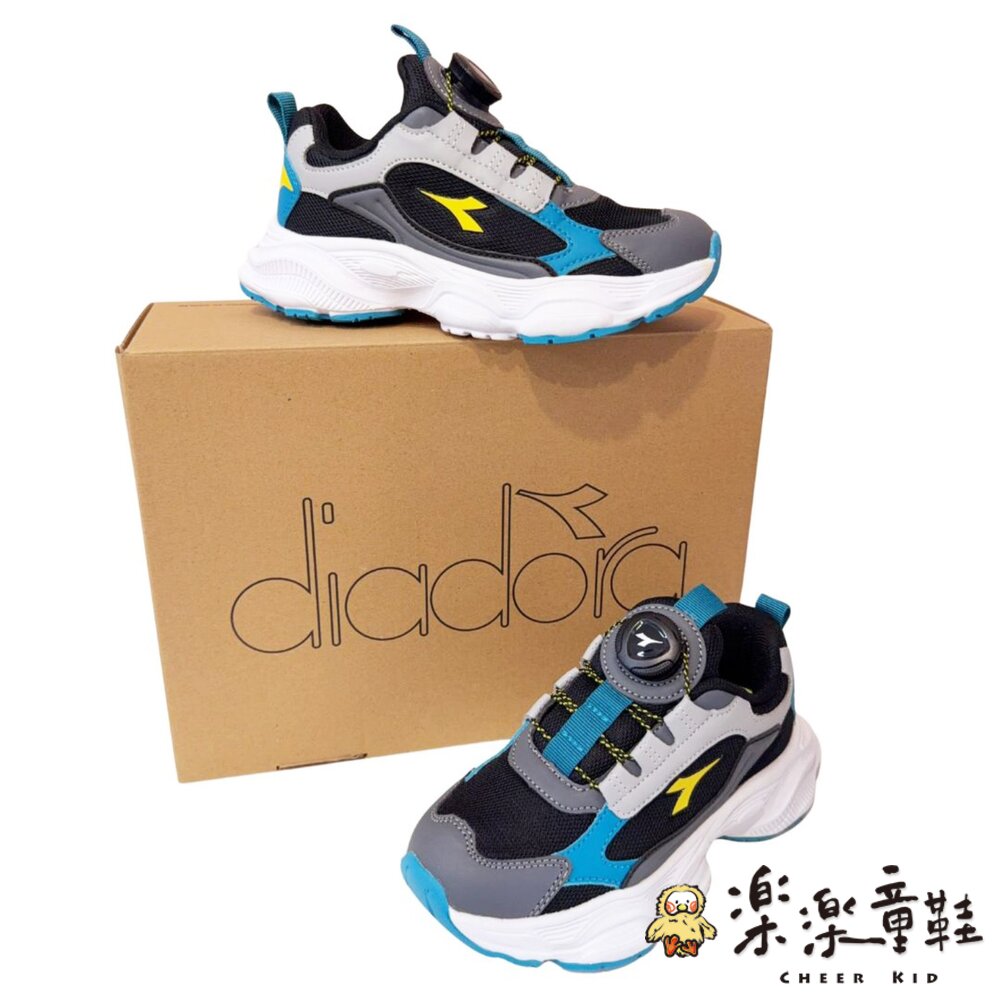Diadora中大童旋轉扣運動鞋-圖片-8