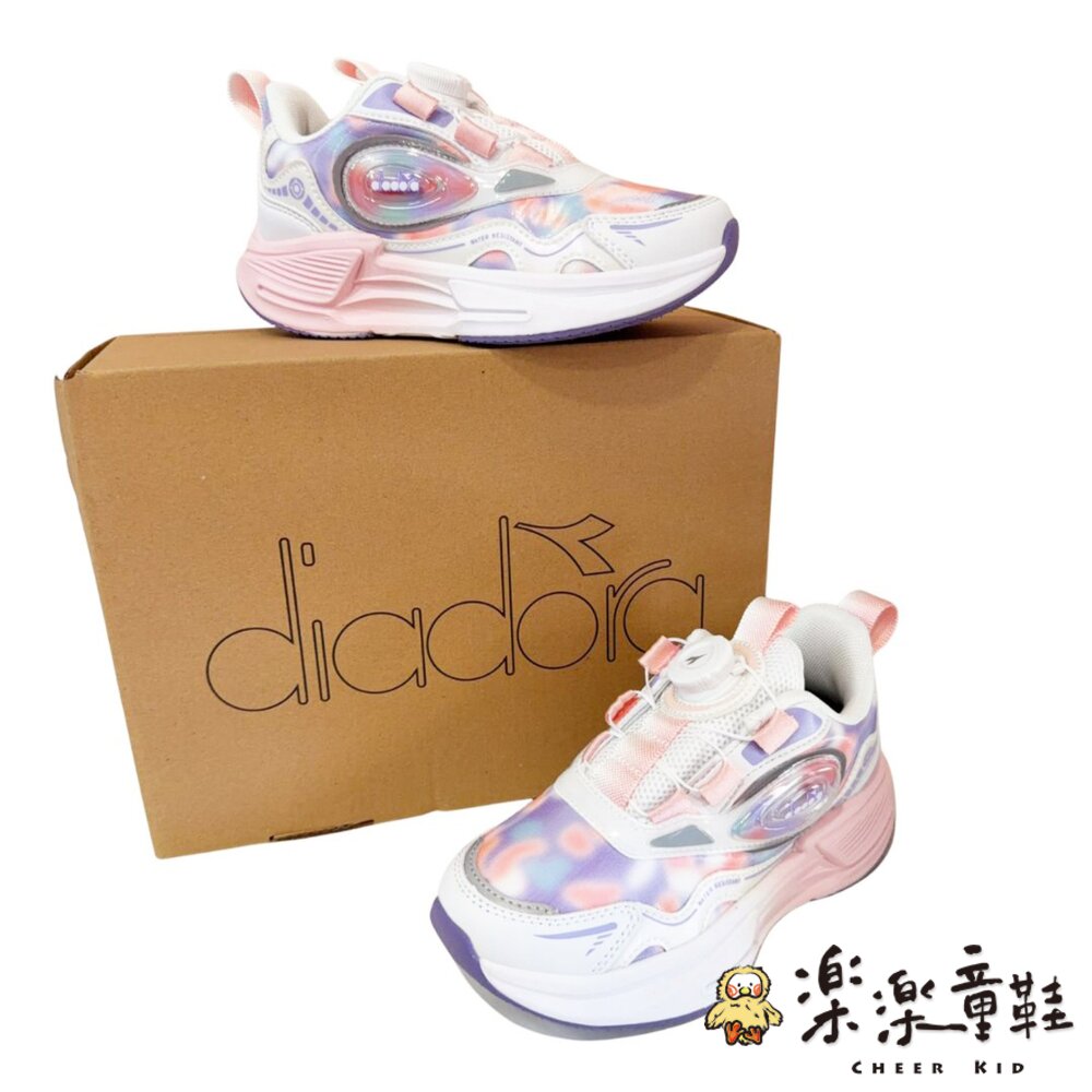 Diadora中童厚底避震慢跑鞋-圖片-9
