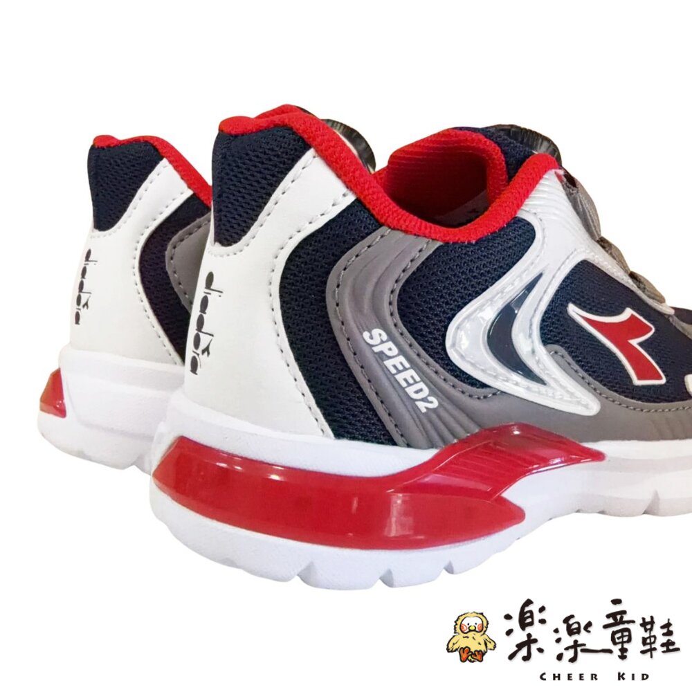 Diadora中童旋轉扣輕量電燈鞋-圖片-5