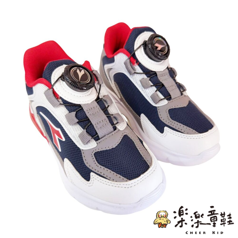 Diadora中童旋轉扣輕量電燈鞋-圖片-7