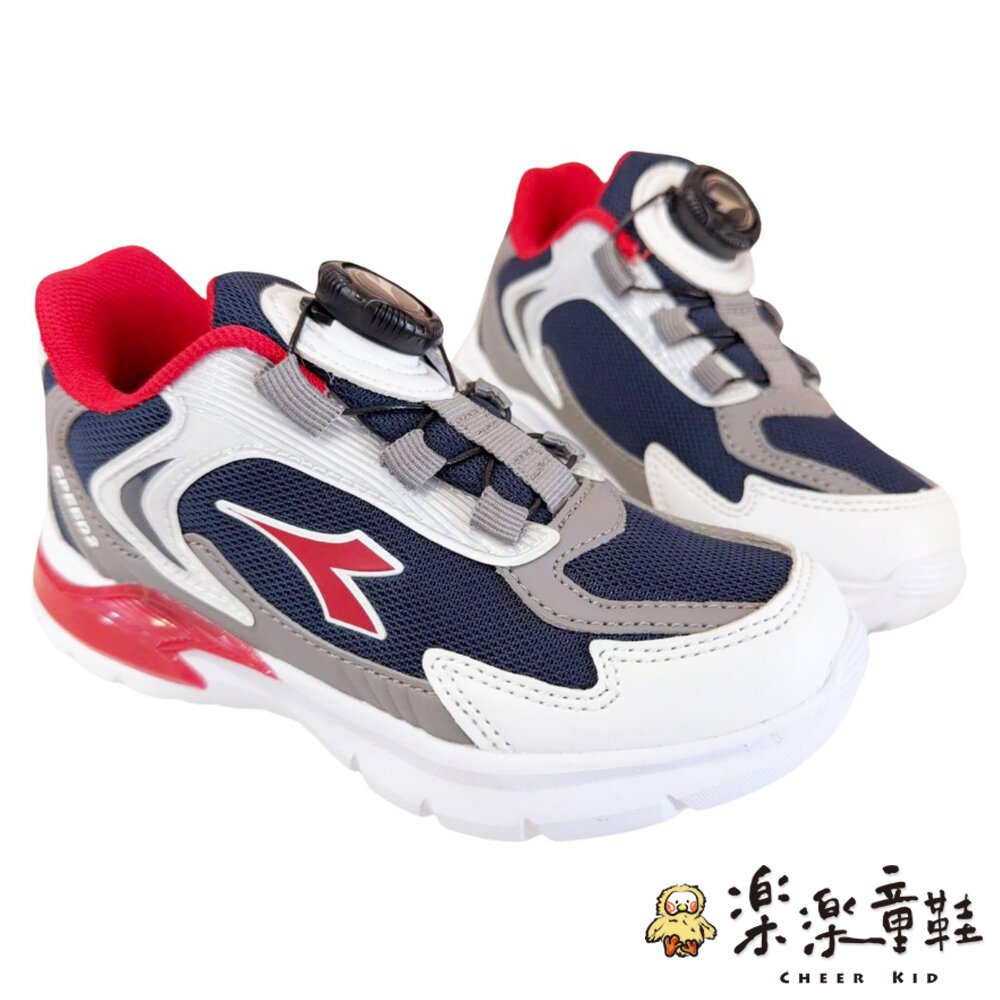 DA008-Diadora中童旋轉扣輕量電燈鞋