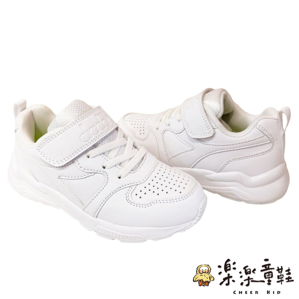 Diadora純白學生鞋-圖片-6
