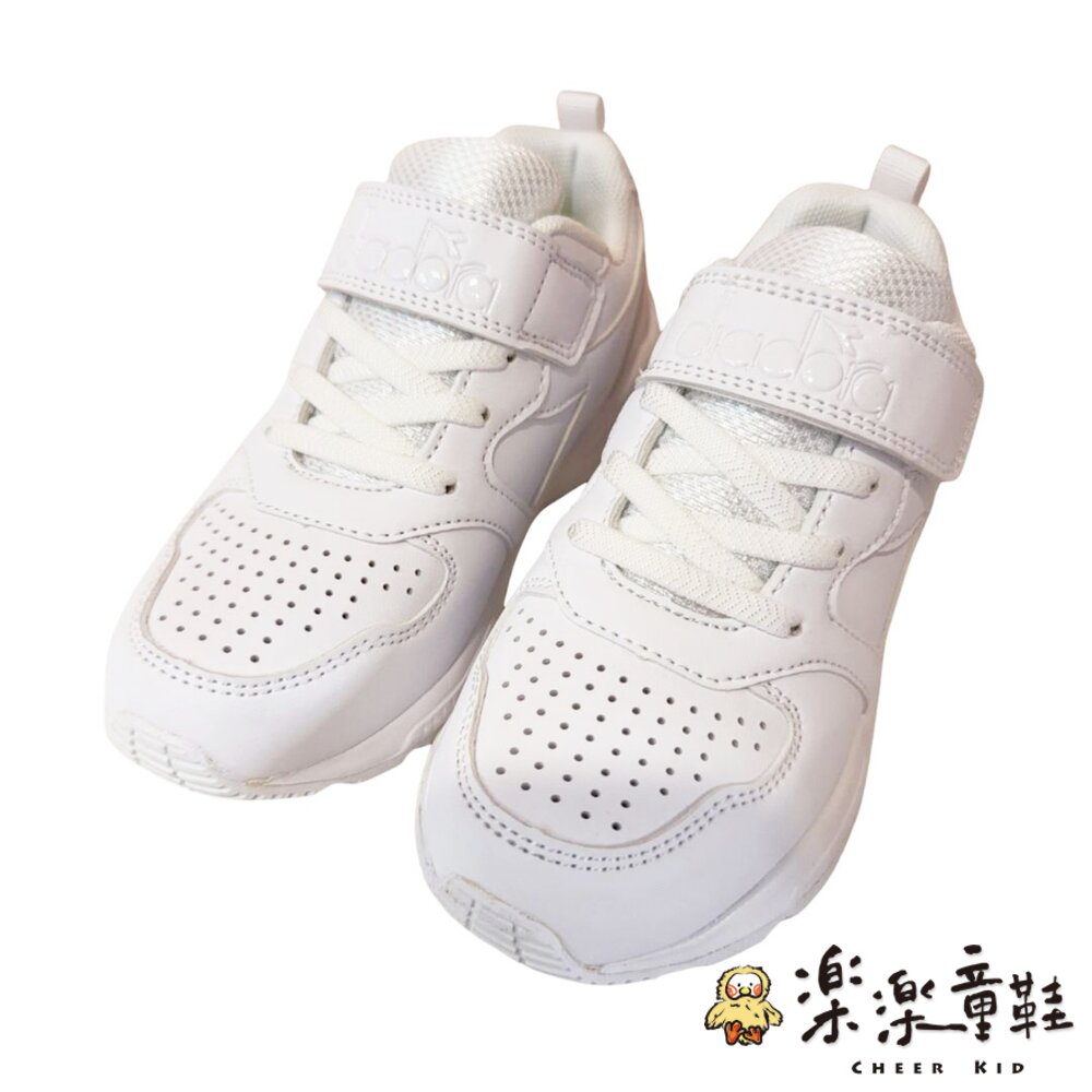 Diadora純白學生鞋-圖片-8