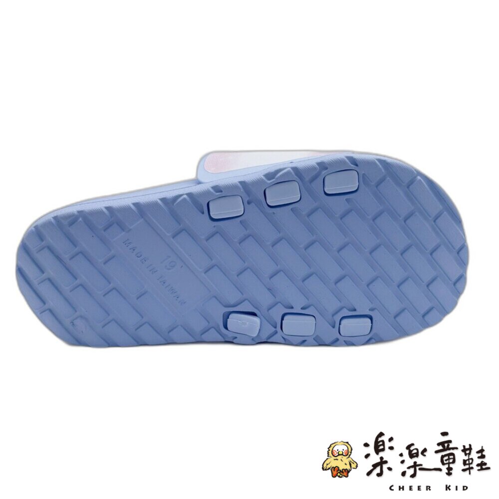 【限量特價!!】台灣製冰雪奇緣拖鞋-水藍-圖片-2
