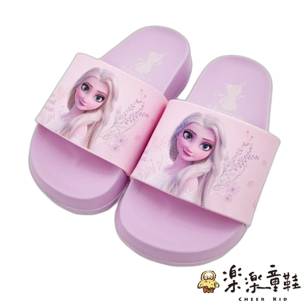 台灣製艾莎公主精緻圖案拖鞋-圖片-5