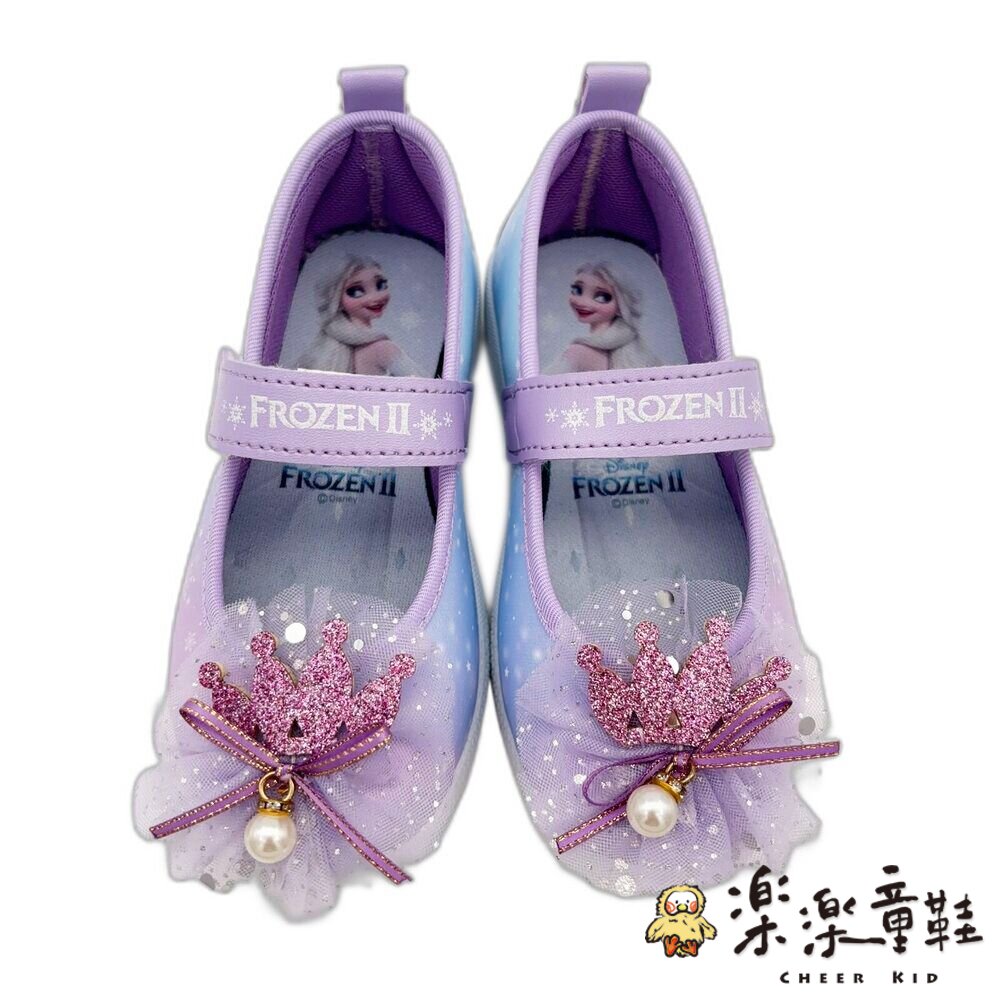 【限量特價!!】台灣製冰雪奇緣公主鞋-紫色-圖片-1