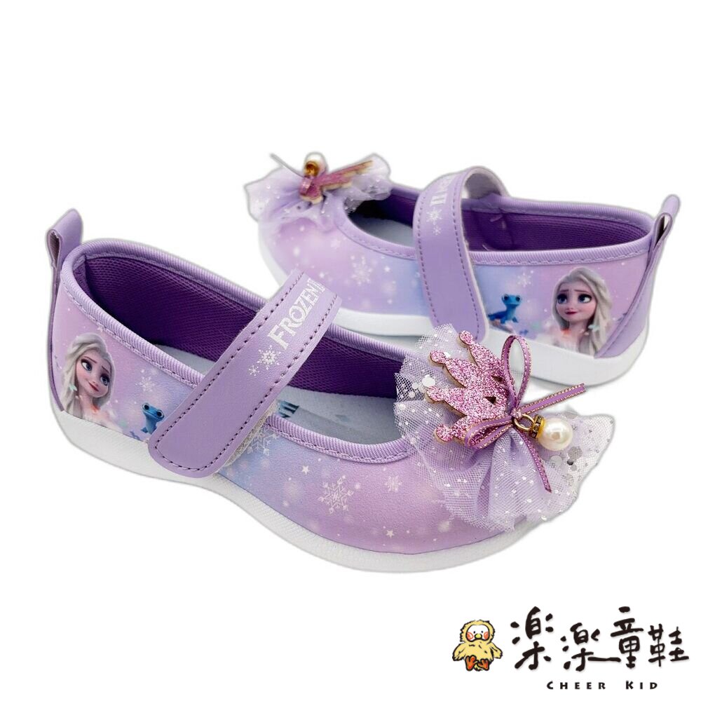 【限量特價!!】台灣製冰雪奇緣公主鞋-紫色-圖片-4