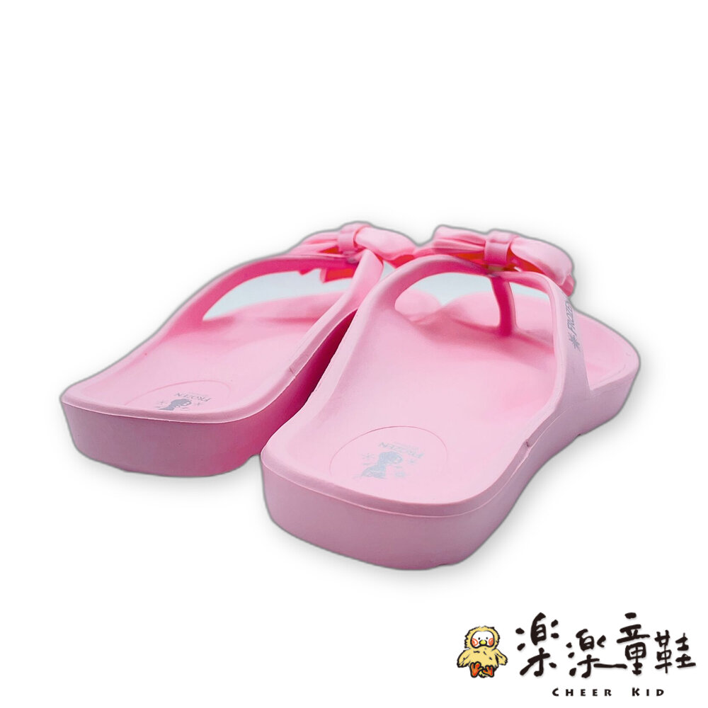 冰雪奇緣蝴蝶結拖鞋-圖片-4