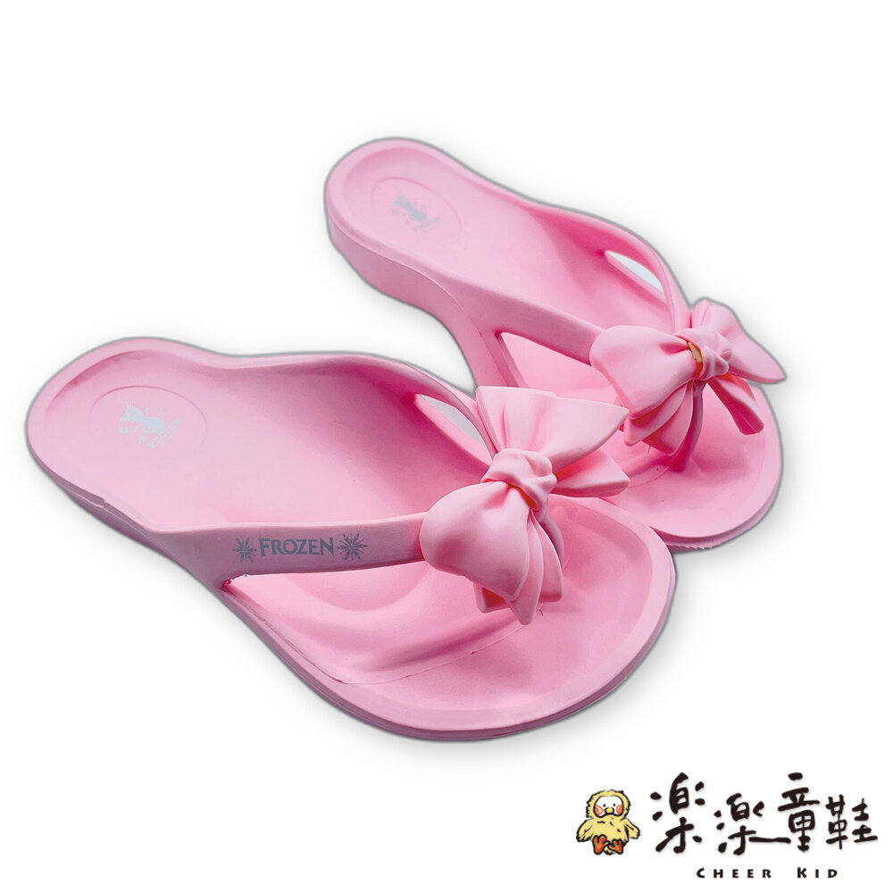 冰雪奇緣蝴蝶結拖鞋 封面照片
