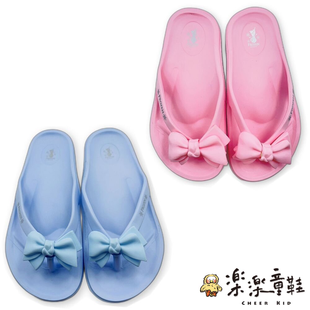 MIT卡通蝴蝶結夾腳拖-兩色可選 封面照片