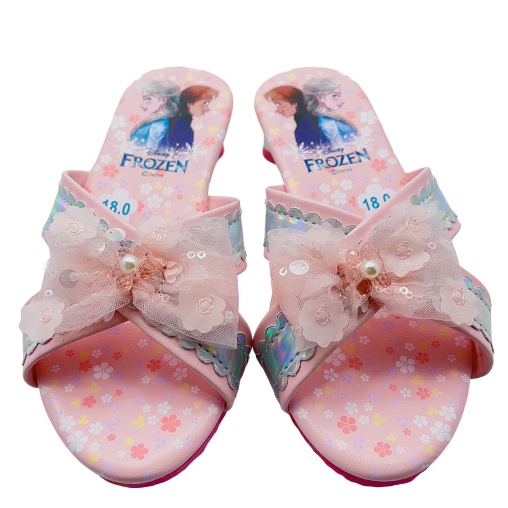 F130-MIT冰雪奇緣低跟拖鞋