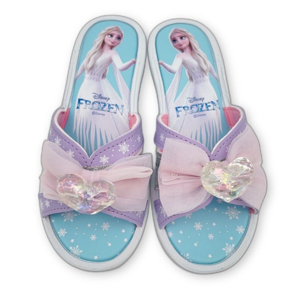 F144-MIT冰雪奇緣蝴蝶結拖鞋