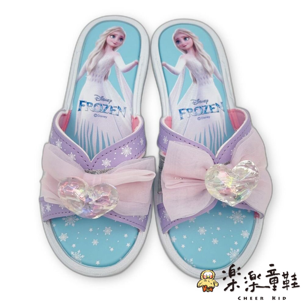 F144-MIT冰雪奇緣蝴蝶結拖鞋
