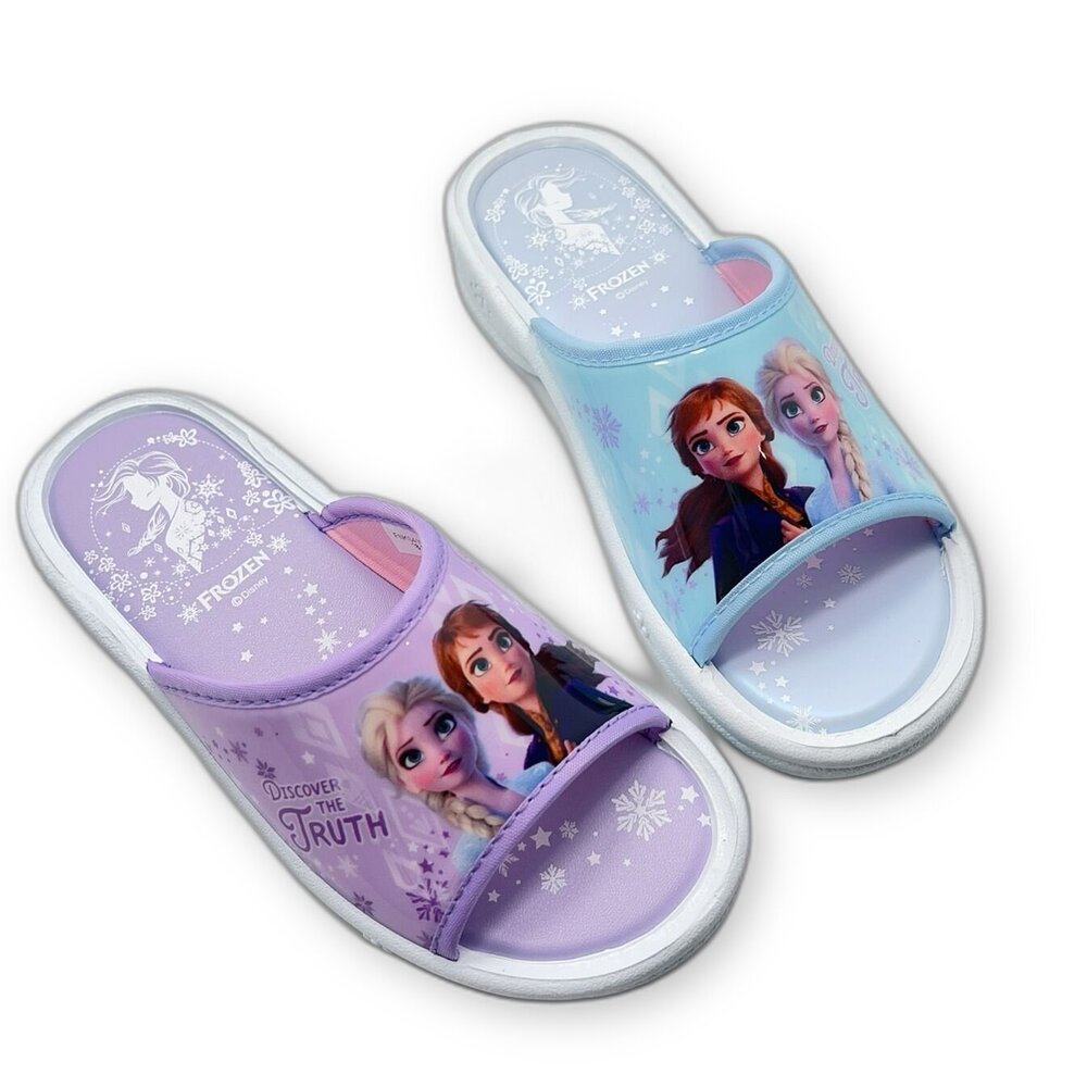 F147-冰雪奇緣拖鞋-兩色可選