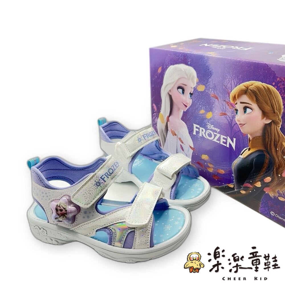 【限量特價!!】台灣製冰雪奇緣電燈涼鞋-圖片-6